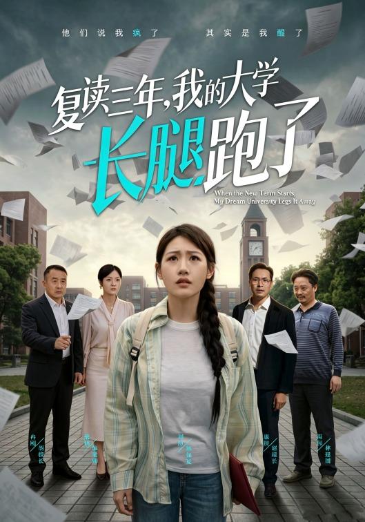 复读三年，我的大学长腿跑了封面图