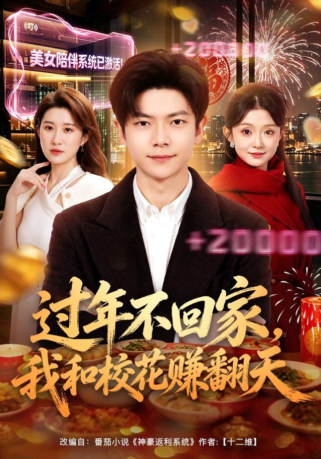 过年不回家，我和校花赚翻天封面图